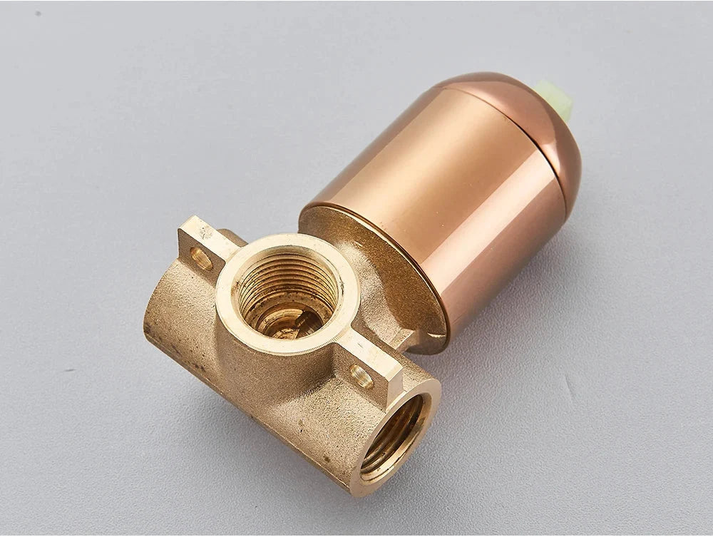 Concealed Shower Valve Brass Single-Handle Mixer & Diverter