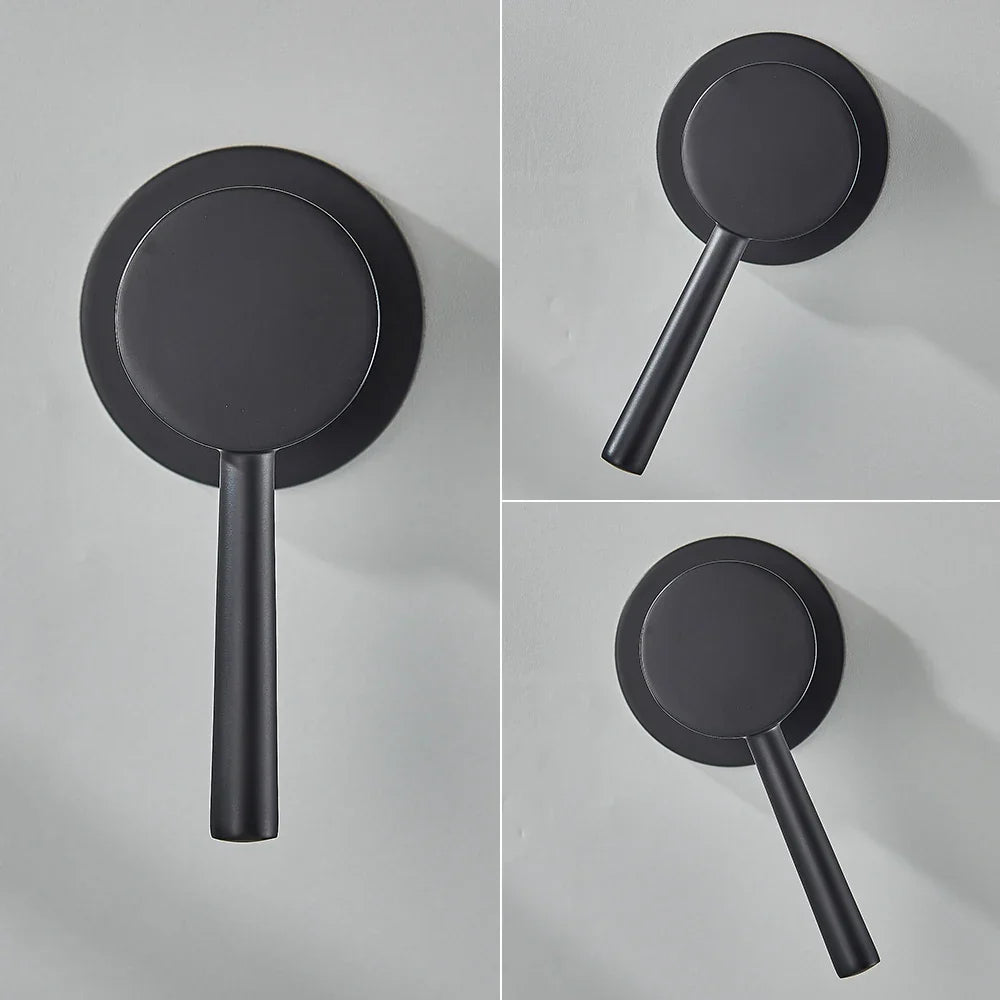 Concealed Shower Valve Brass Single-Handle Mixer & Diverter