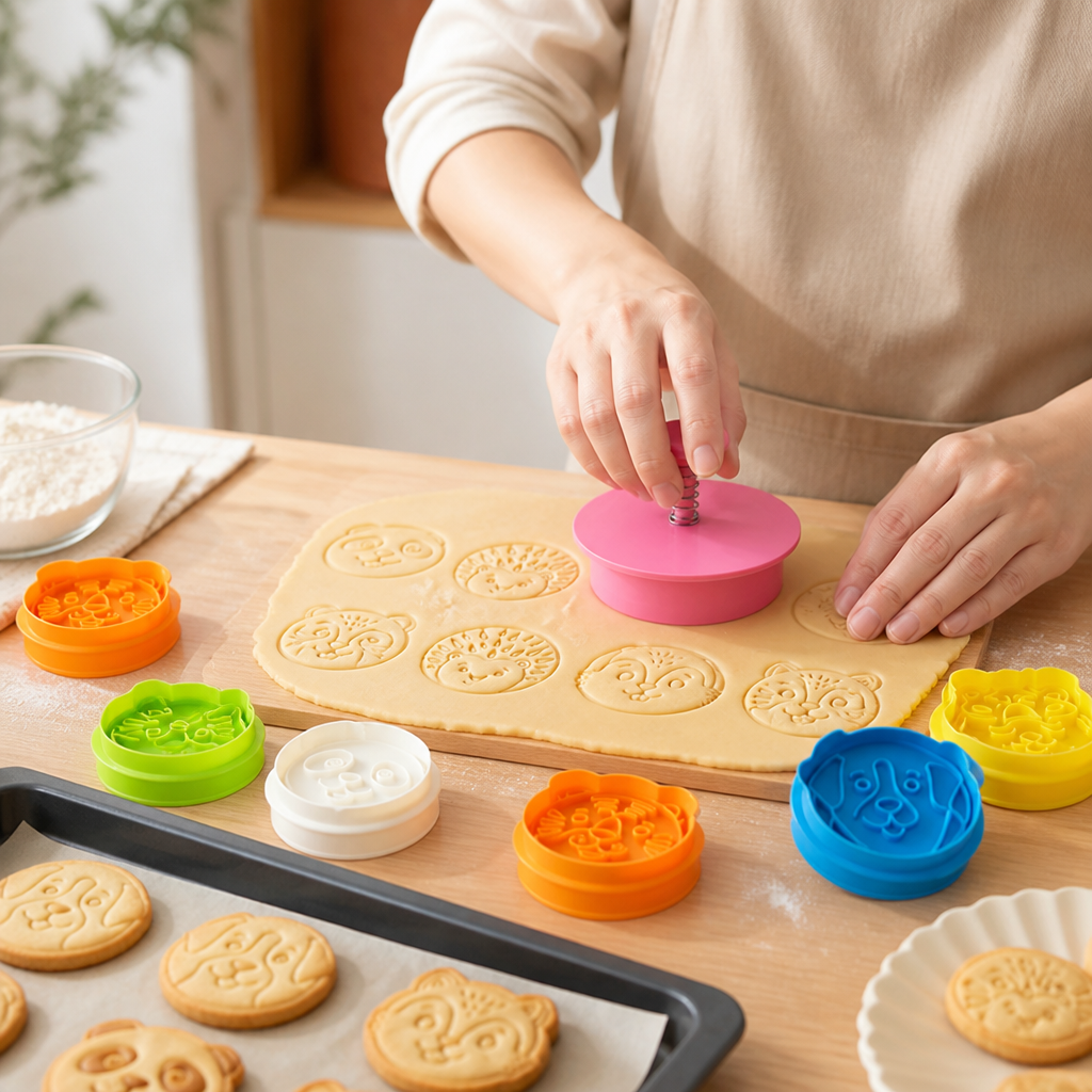 Cookie Cutter Set Assorted Shapes Food-Safe & Dishwasher-Safe