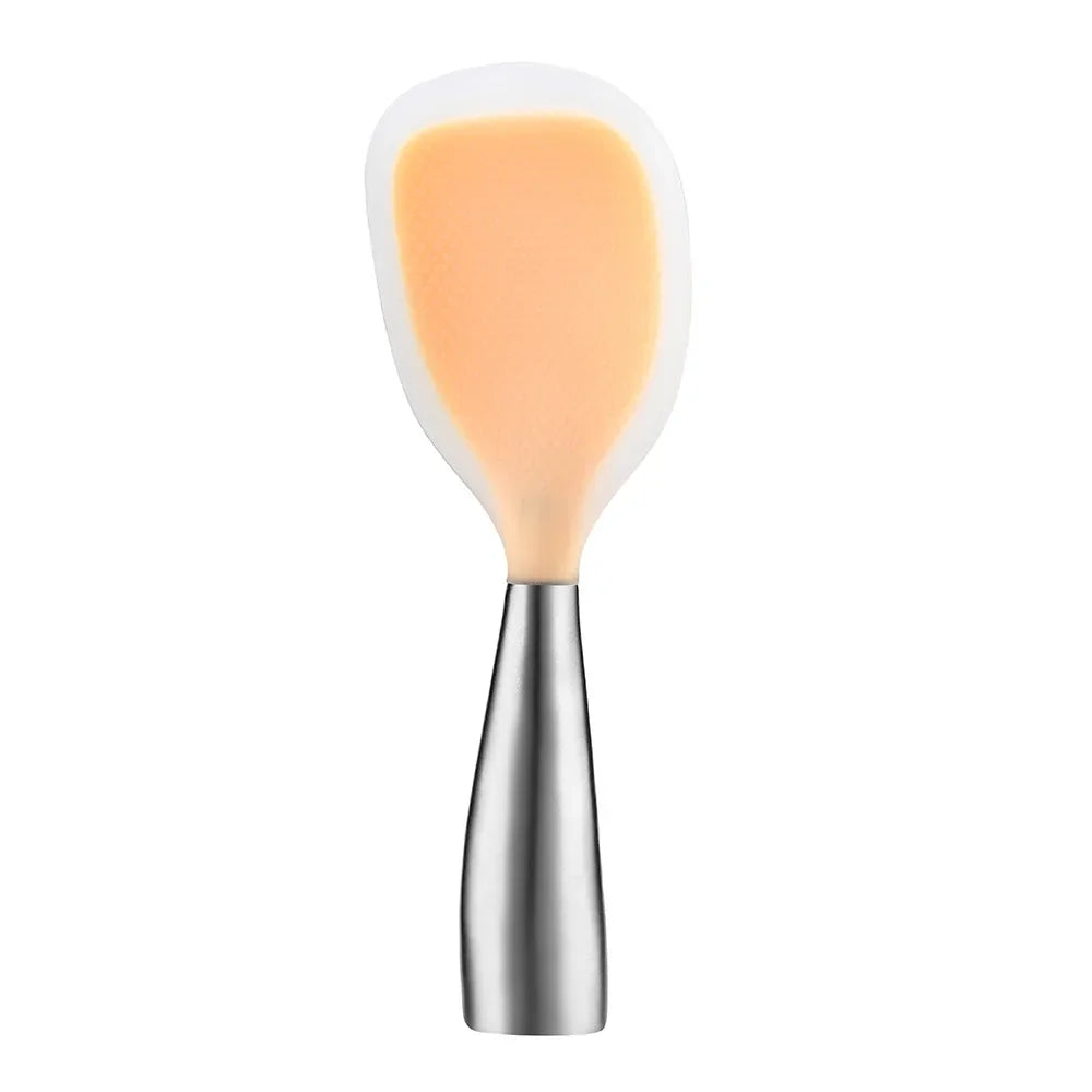 Cooking Spoon Food-Grade Silicone Nonstick & Heat-Resistant Handle