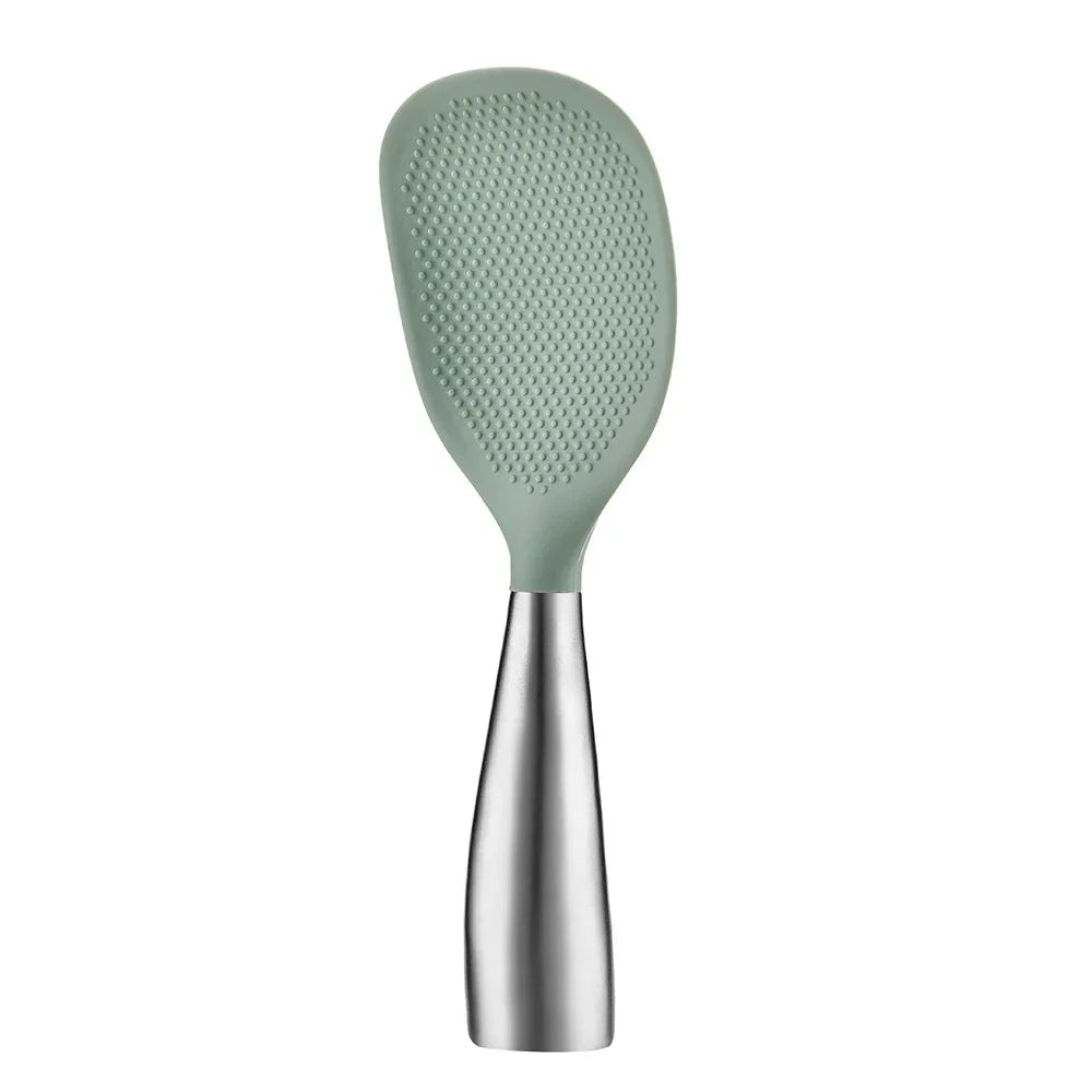 Cooking Spoon Food-Grade Silicone Nonstick & Heat-Resistant Handle