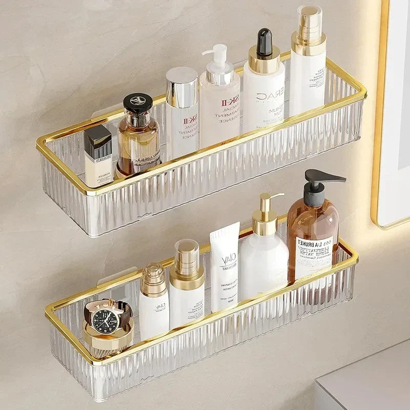Corner Shelf Acrylic Drill-Free Wall-Mounted