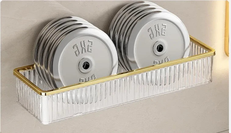 Corner Shelf Acrylic Drill-Free Wall-Mounted