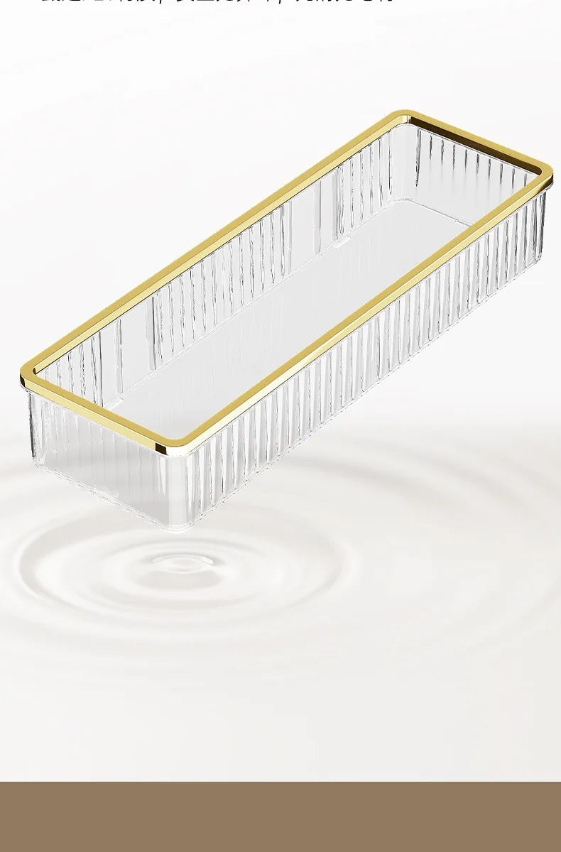 Corner Shelf Acrylic Drill-Free Wall-Mounted