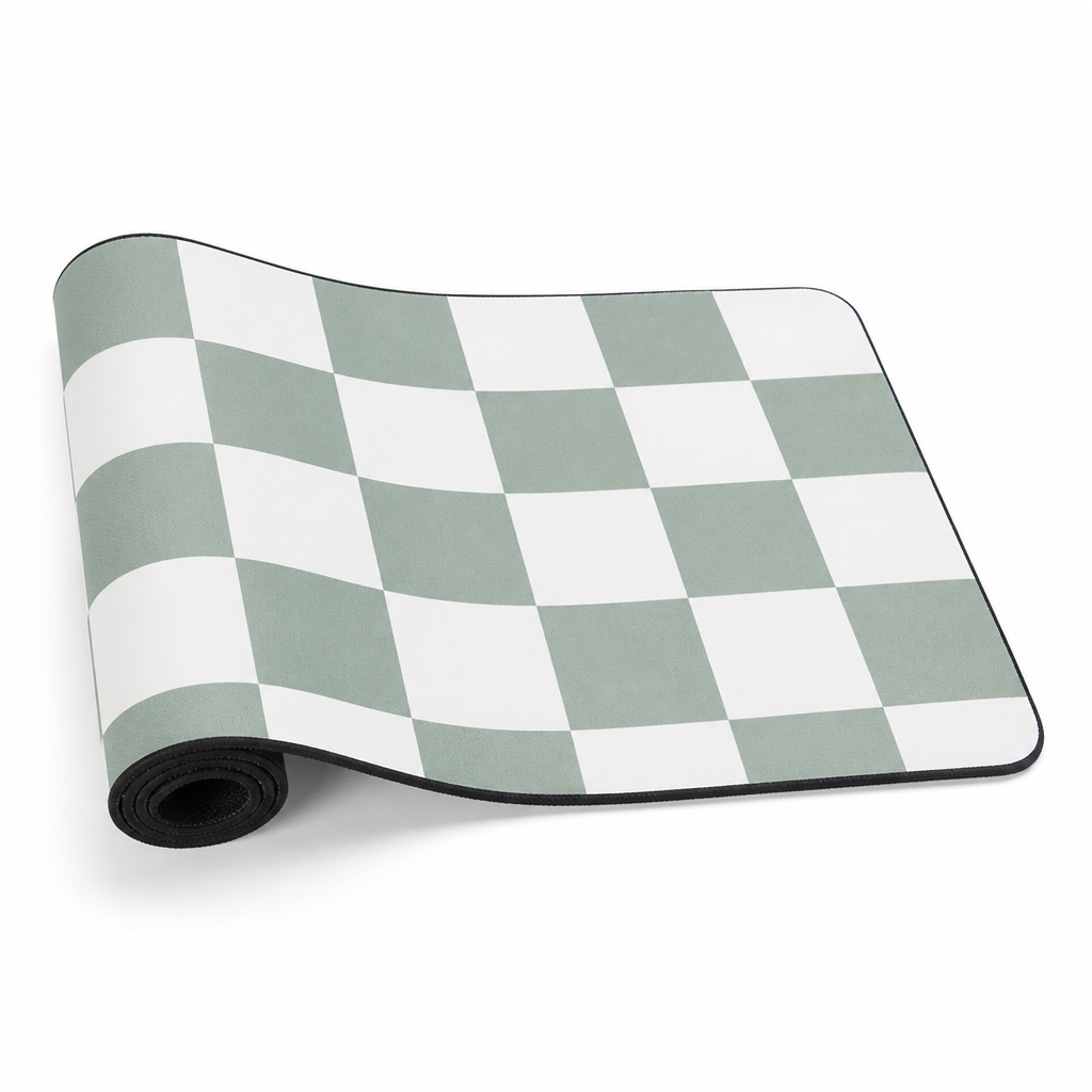 Countertop Protector Mat Checkered Water-Resistant & Non-Slip Backing