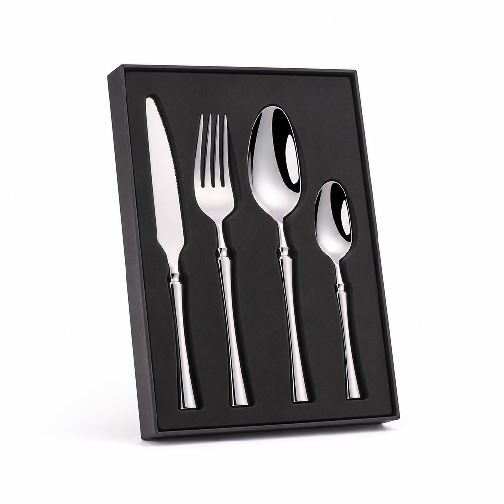 Cutlery Set Stainless Steel Balanced Grip