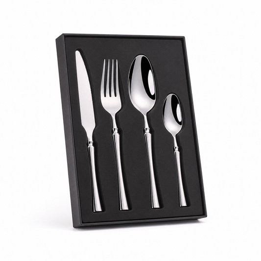 Cutlery Set Stainless Steel Balanced Grip