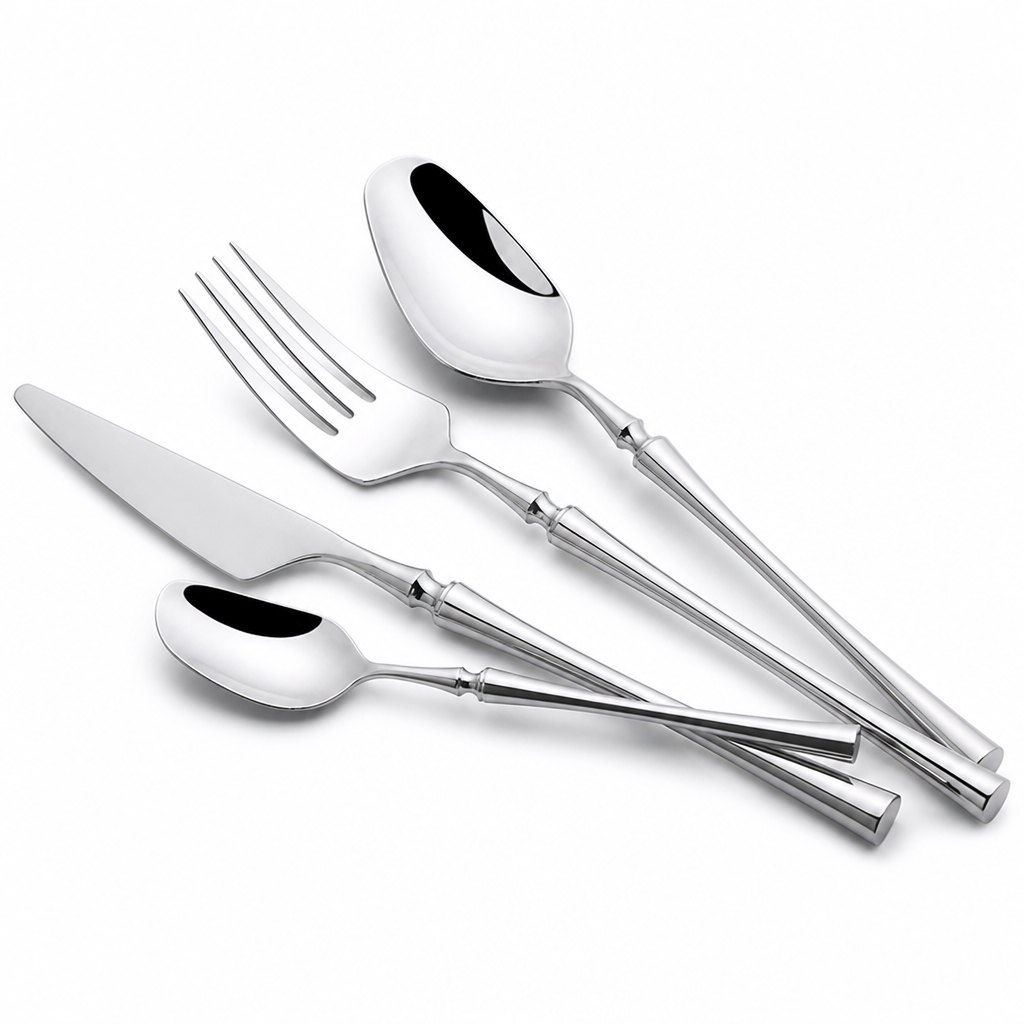 Cutlery Set Stainless Steel Balanced Grip