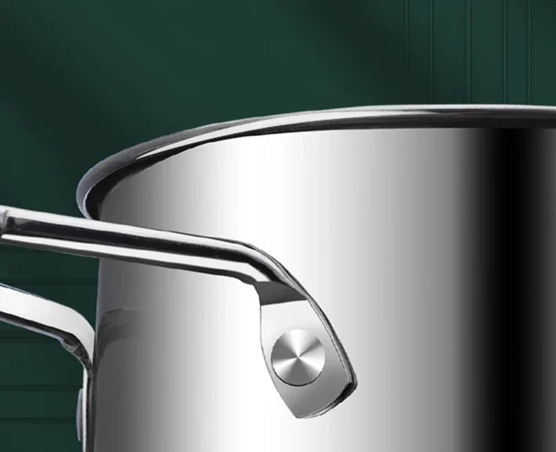 Deep Fryer Pan Oil-Saving 304 Stainless Steel Basket Included