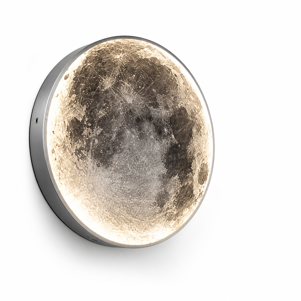Dimmable 3D Moon or Earth Ceiling/Wall Led Lamp (Remote Option)