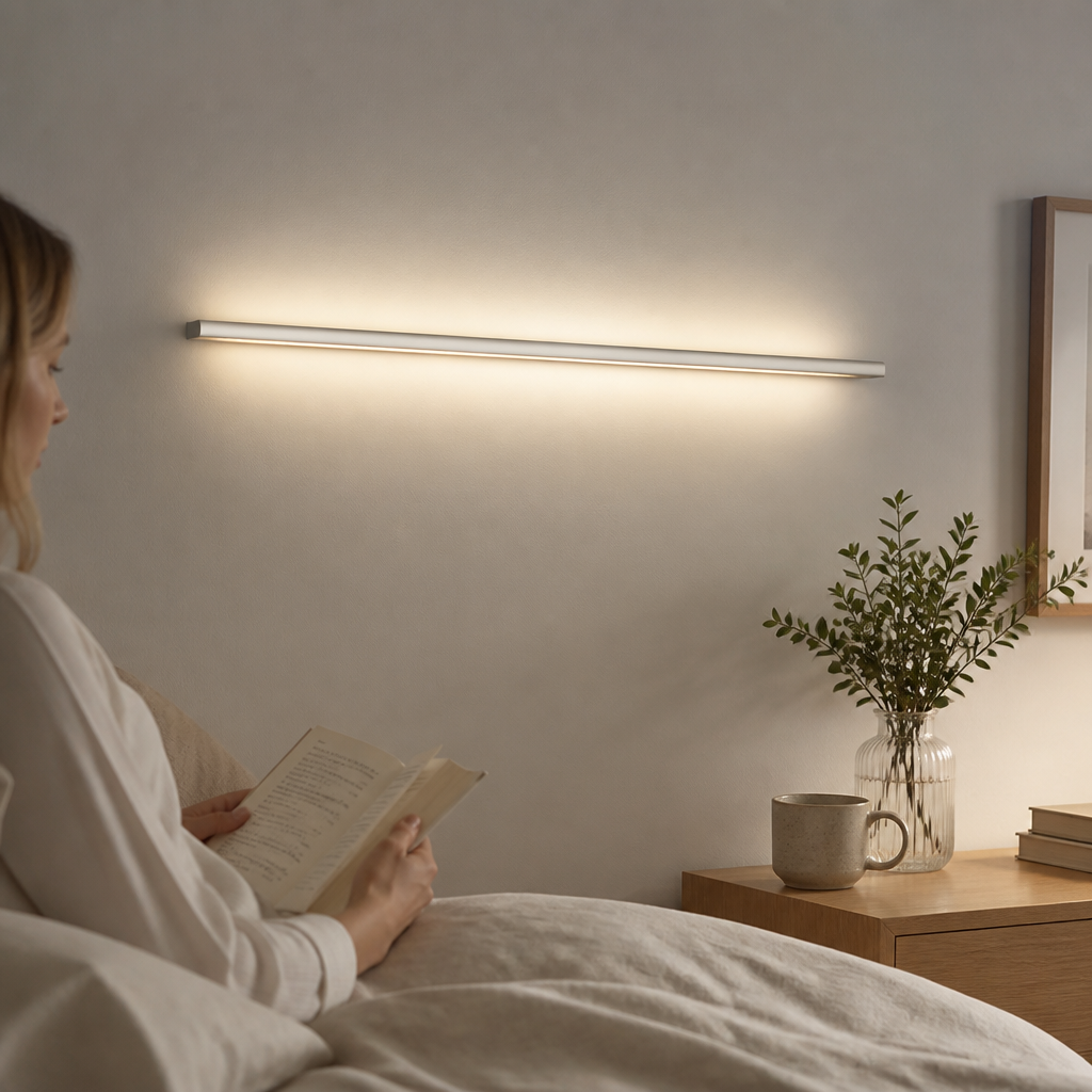 Dimmable Integrated LED Acrylic Diffuser Wall Light