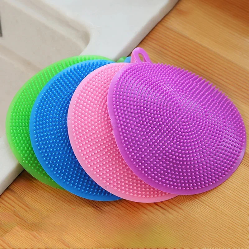 Dish Brush Silicone Antibacterial Dishwasher Safe
