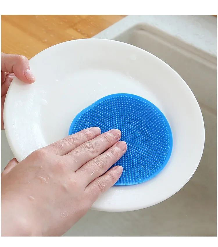 Dish Brush Silicone Antibacterial Dishwasher Safe