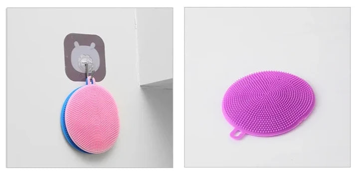 Dish Brush Silicone Antibacterial Dishwasher Safe
