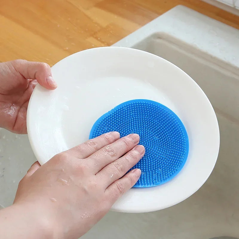 Dish Brush Silicone Antibacterial Dishwasher Safe