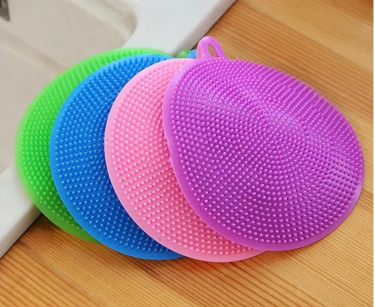 Dish Brush Silicone Antibacterial Dishwasher Safe