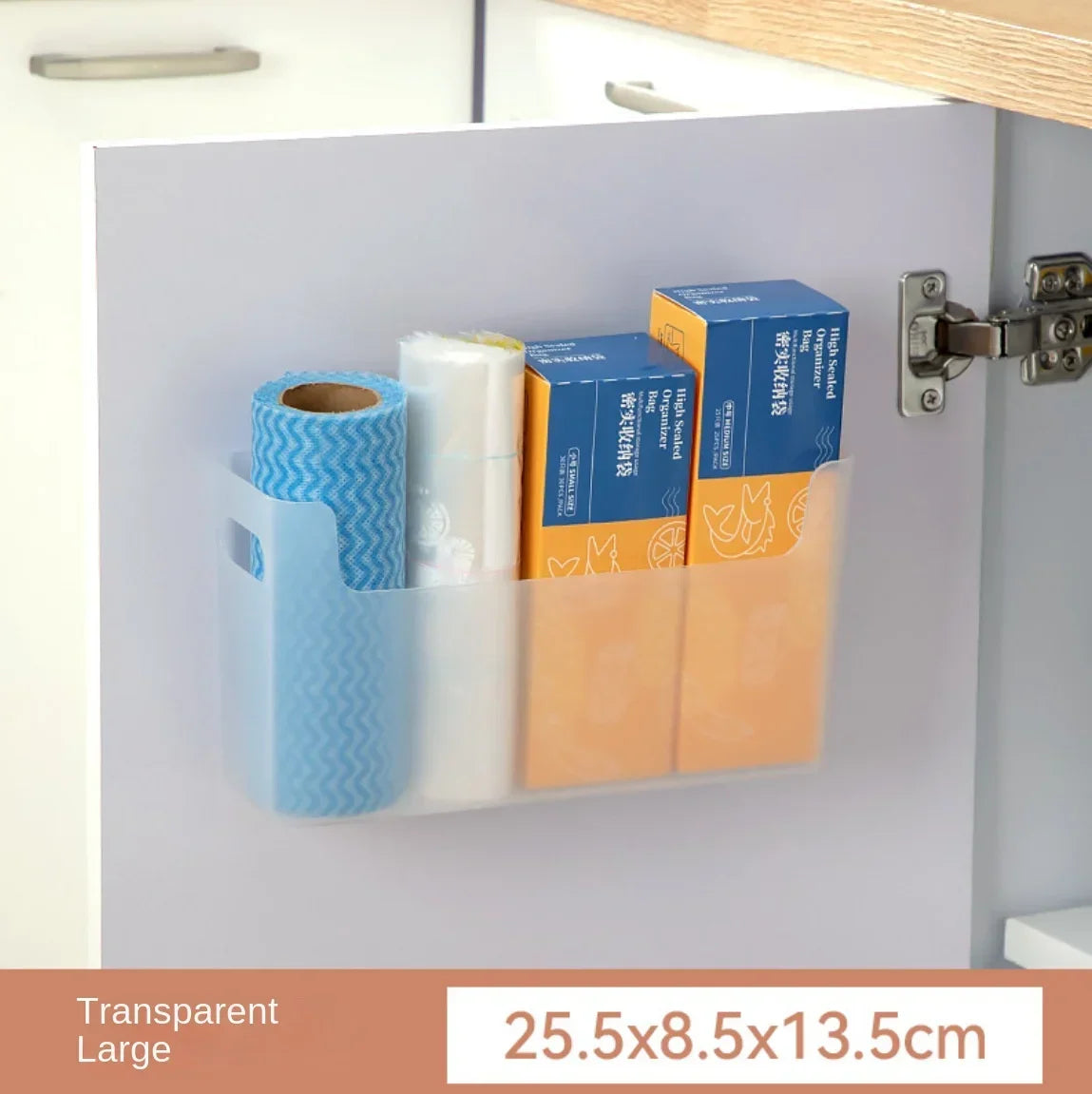 Door & Cabinet Organizer Self-Adhesive Space-Saving