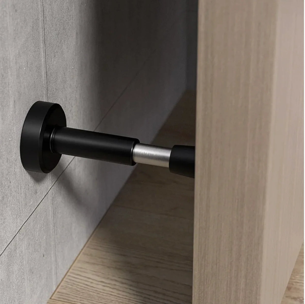 Door Stopper Solid Brass Antique Knurled Floor & Wall