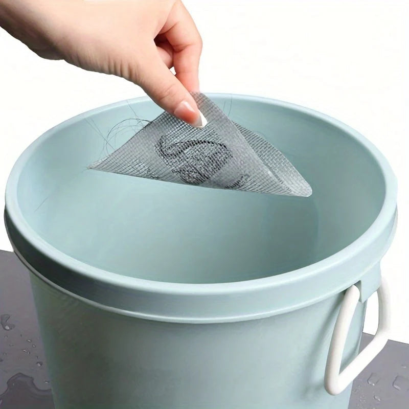 Drain Hair Catcher Disposable Self-Adhesive Fine Mesh