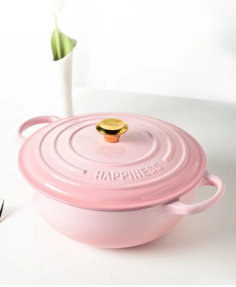 Dutch Oven Enameled Cast Iron 5-Quart