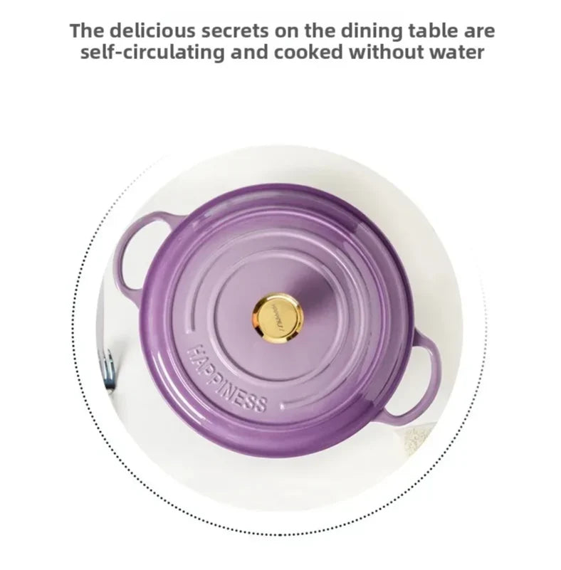 Dutch Oven Enameled Cast Iron 5-Quart