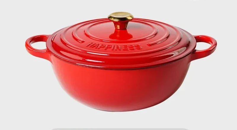 Dutch Oven Enameled Cast Iron 5-Quart