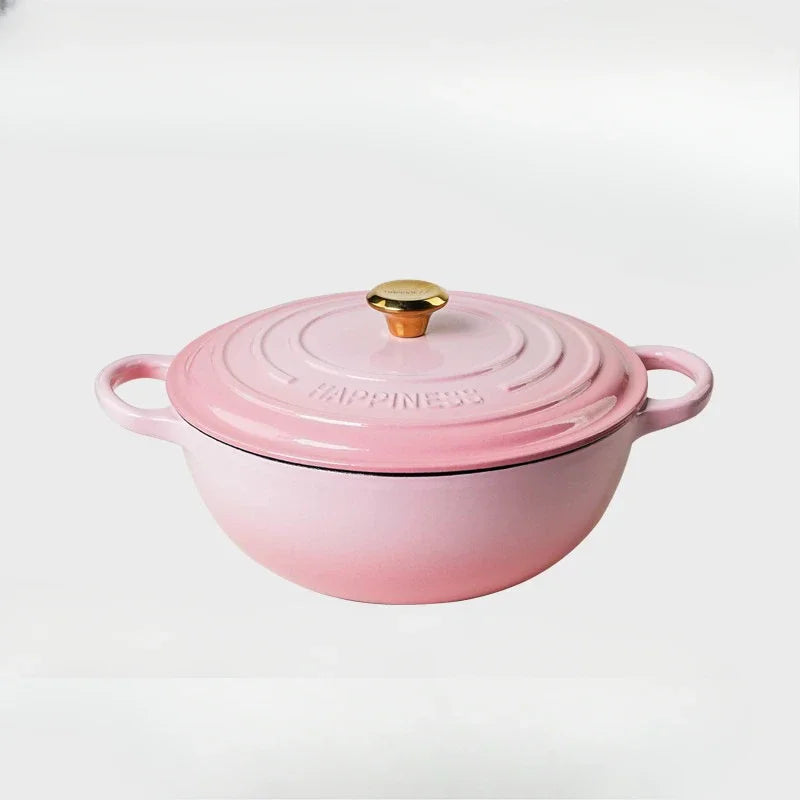 Dutch Oven Enameled Cast Iron 5-Quart
