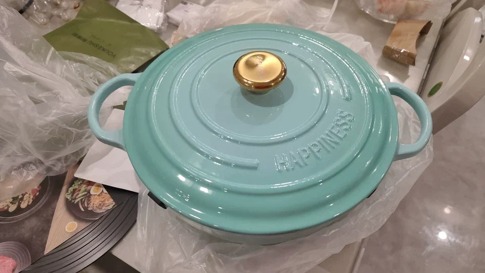 Dutch Oven Enameled Cast Iron 5-Quart