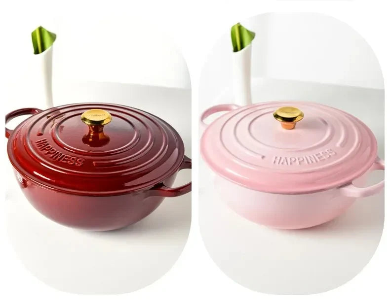 Dutch Oven Enameled Cast Iron 5-Quart