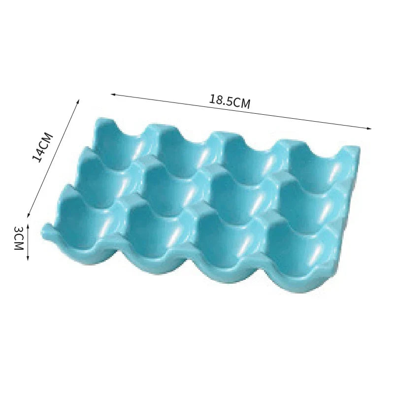 Egg Holder Ceramic 6 Or 12 Eggs