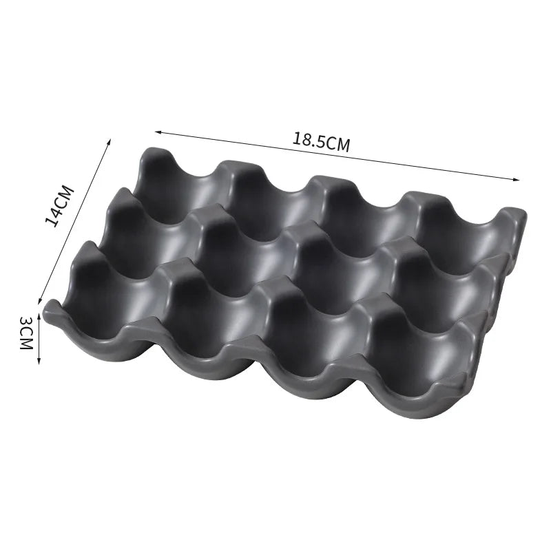Egg Holder Ceramic 6 Or 12 Eggs