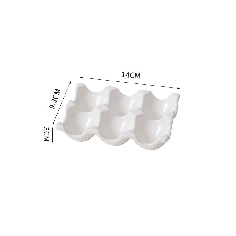 Egg Holder Ceramic 6 Or 12 Eggs