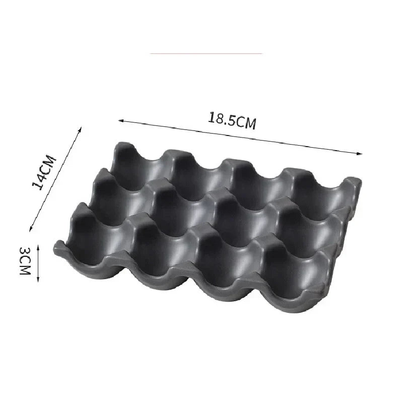 Egg Holder Ceramic 6 Or 12 Eggs