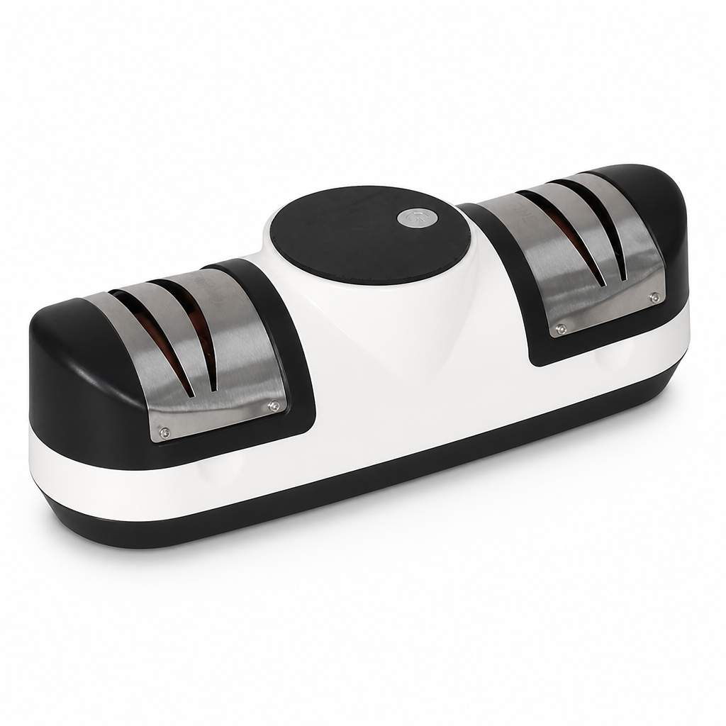 Electric Knife Sharpener Three-Speed LED Rechargeable