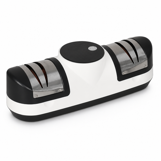 Electric Knife Sharpener Three-Speed LED Rechargeable