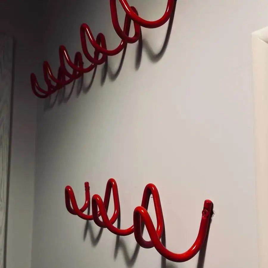 Entryway Wall Hook Rack Metal 3-Hook Space-Saving