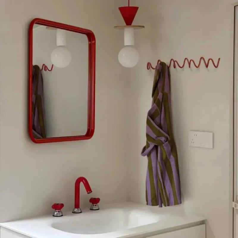Entryway Wall Hook Rack Metal 3-Hook Space-Saving