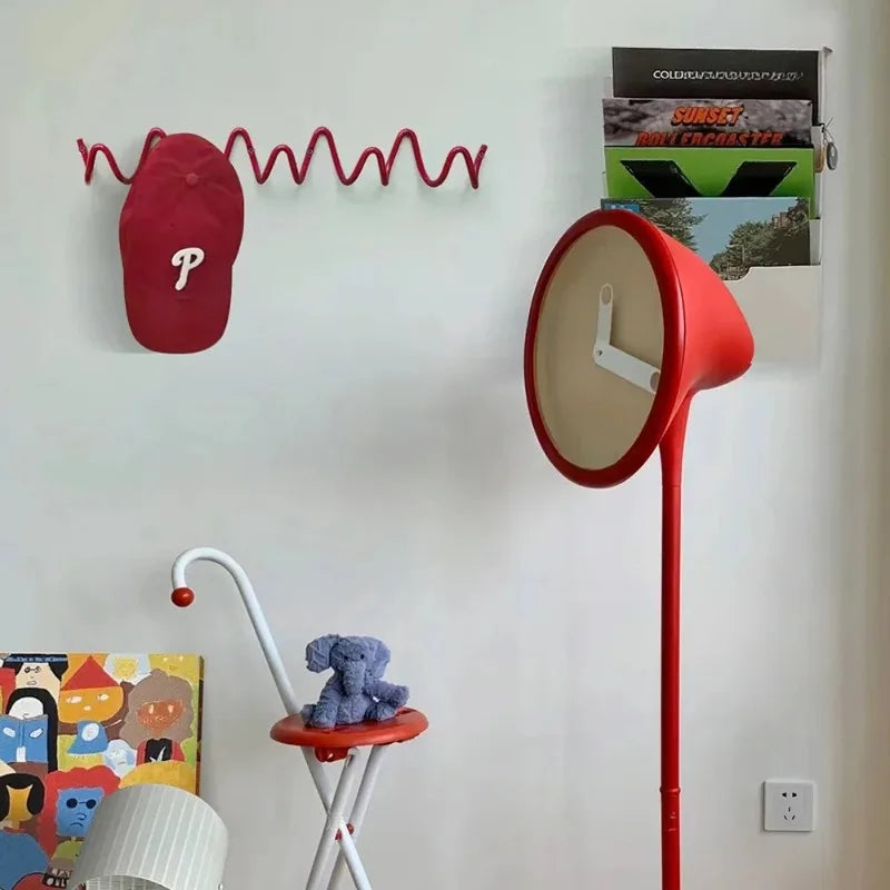 Entryway Wall Hook Rack Metal 3-Hook Space-Saving