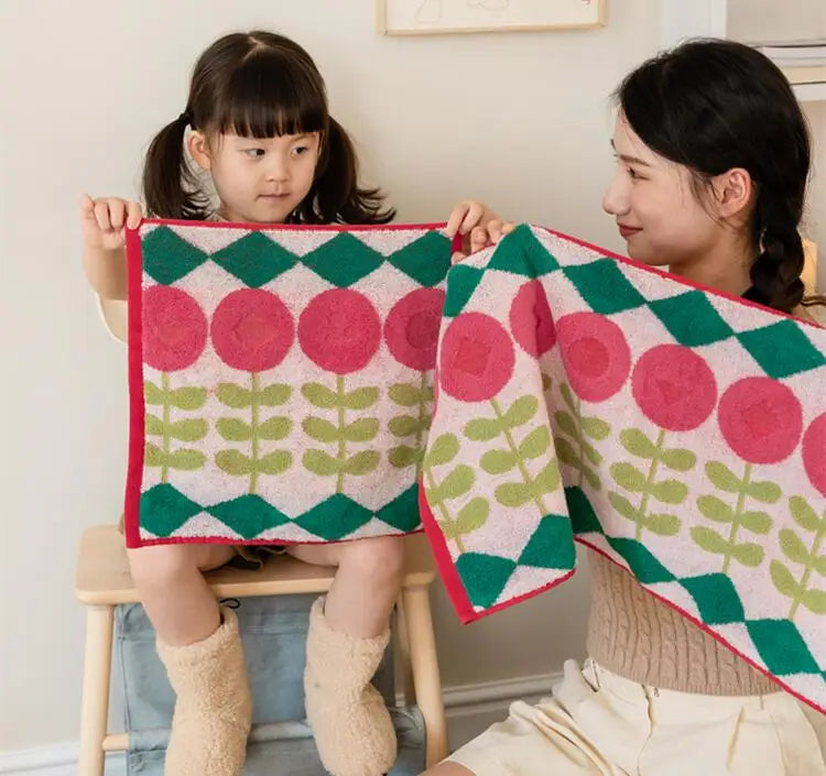 Face & Hand Towel Combed Cotton Fast Absorbing