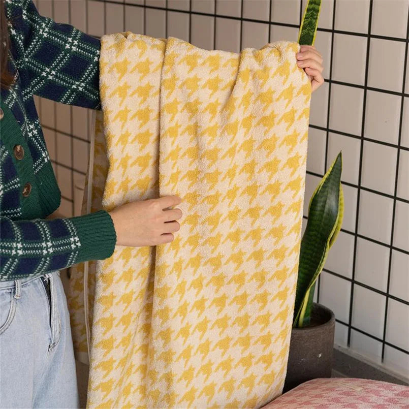 Face Towel 100% Combed Cotton Jacquard Soft & Absorbent