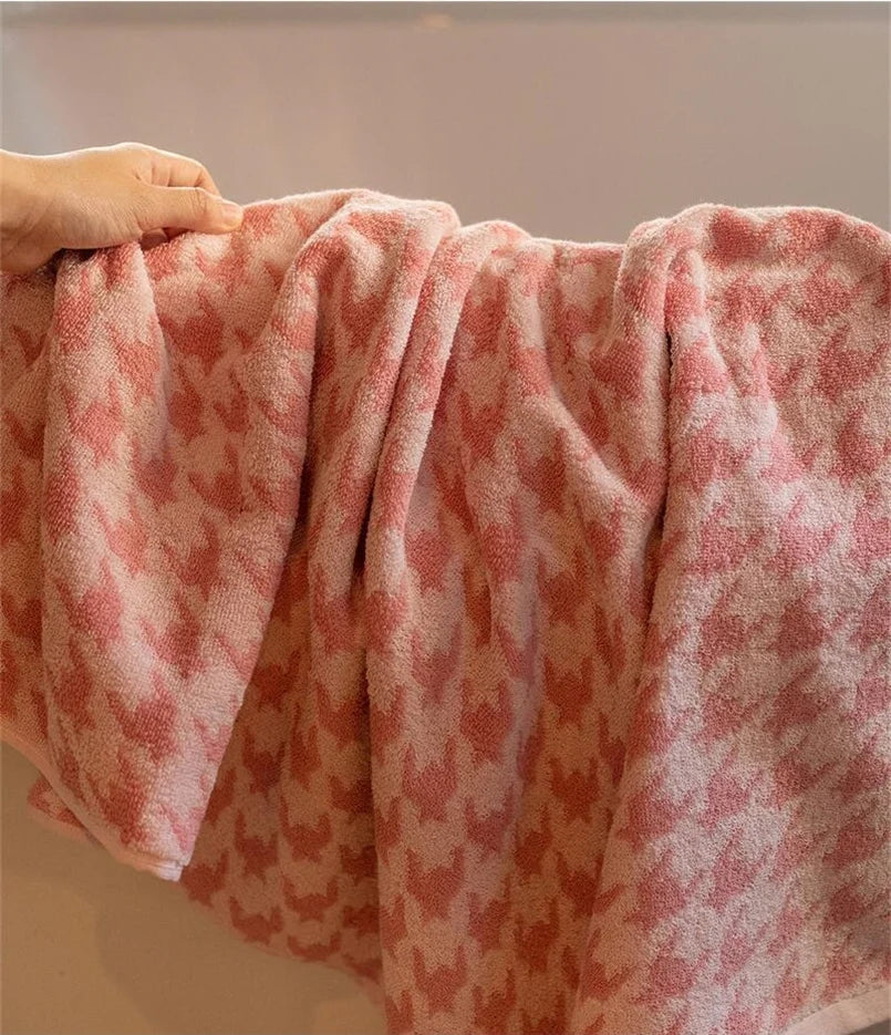Face Towel 100% Combed Cotton Jacquard Soft & Absorbent