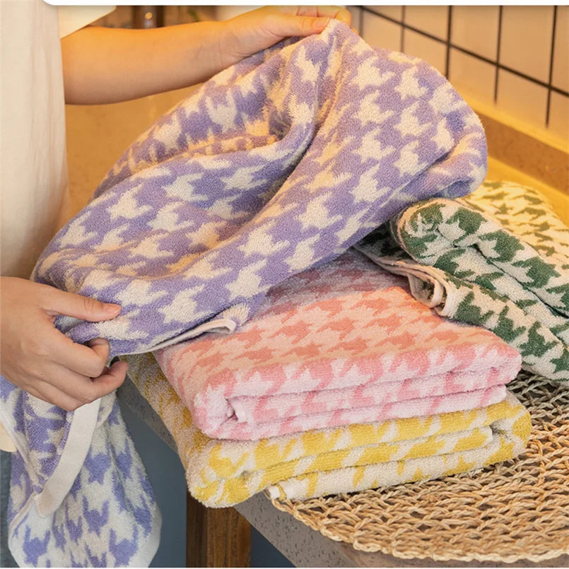 Face Towel 100% Combed Cotton Jacquard Soft & Absorbent