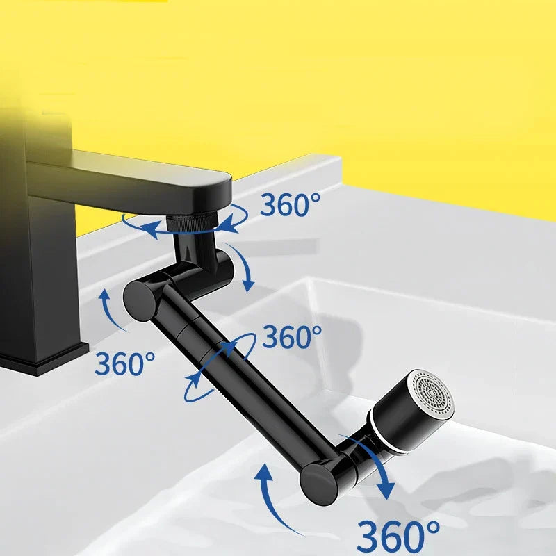 Faucet Attachment Brass Rotating & Extendable Aerator