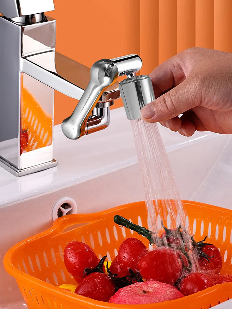 Faucet Extender 1080° Swivel Water-Saving Tool-Free Installation