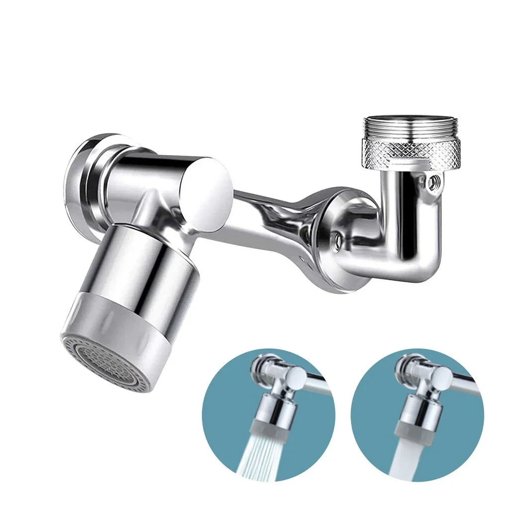 Faucet Extender 1080° Swivel Water-Saving Tool-Free Installation