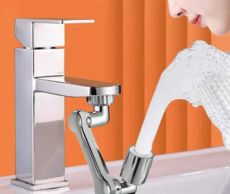 Faucet Extender 1080° Swivel Water-Saving Tool-Free Installation