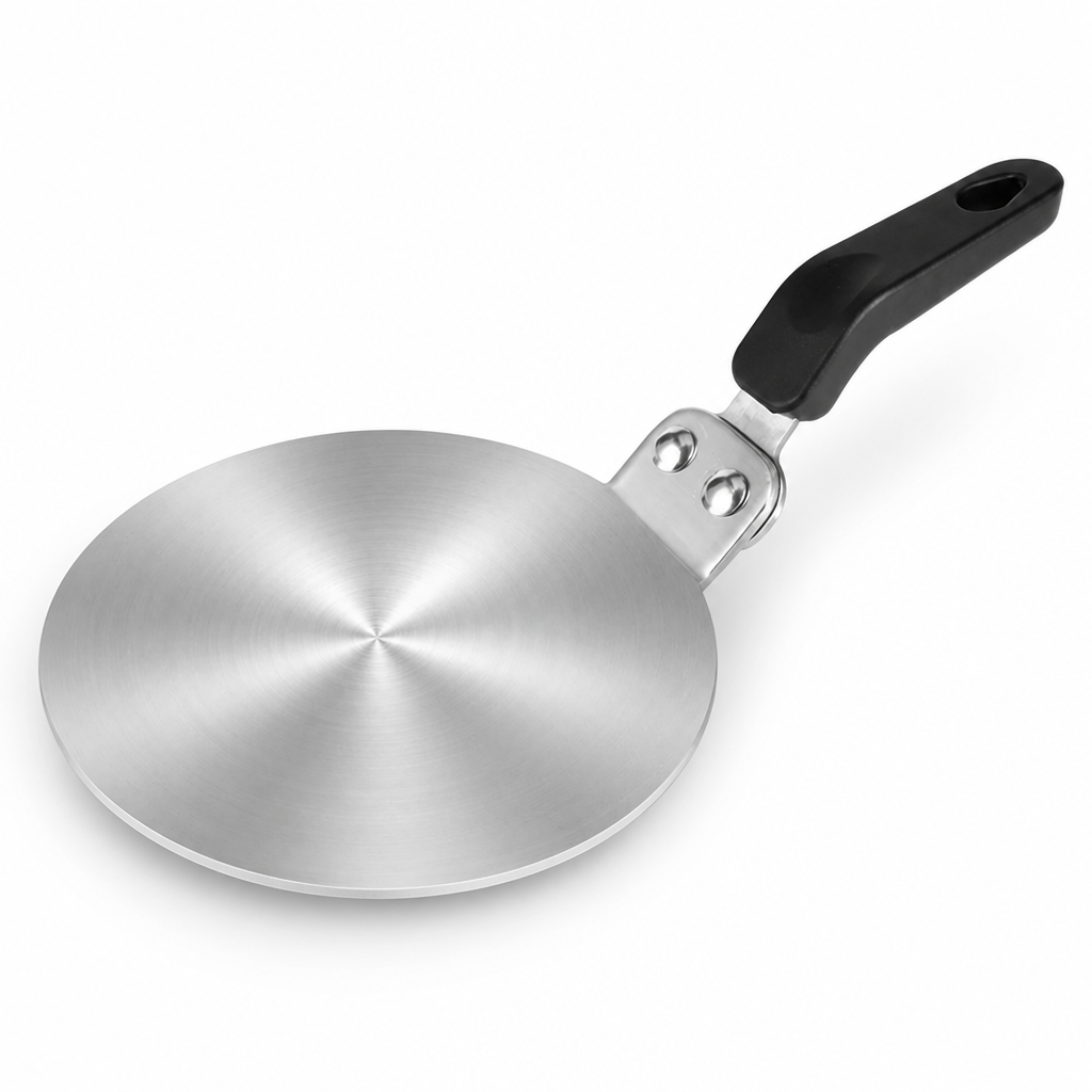 Flat Griddle Pan Stainless Steel Heat Diffuser