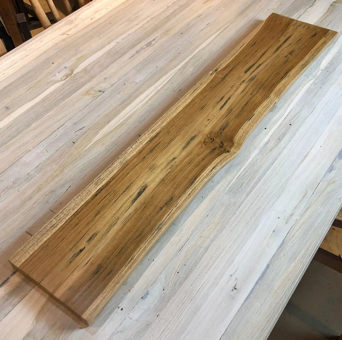 Floating Shelf Solid Wood Live Edge