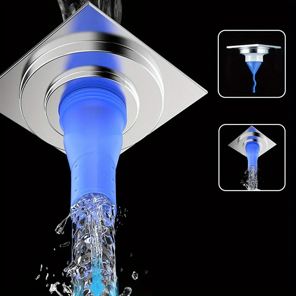 Floor Drain Backflow Preventer Anti-Odor & Insect Seal 6-Pack