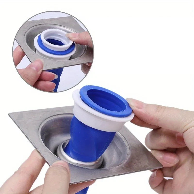 Floor Drain Backflow Preventer Anti-Odor & Insect Seal 6-Pack